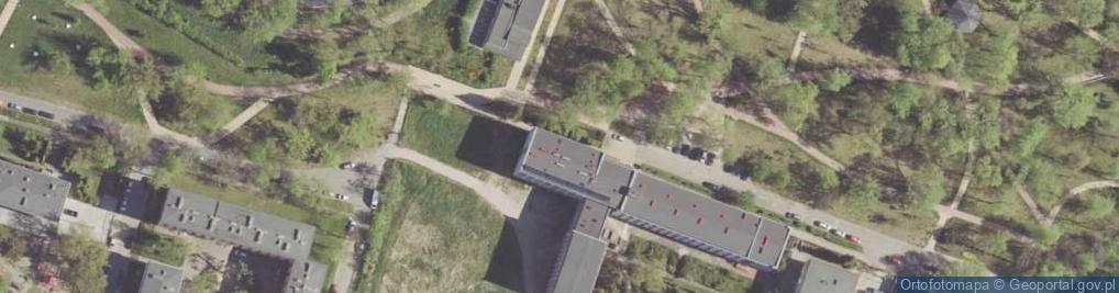 Zdjęcie satelitarne Branżowa Szkoła I Stopnia W Radomiu