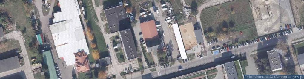 Zdjęcie satelitarne Branżowa Szkoła I Stopnia We Włodawie