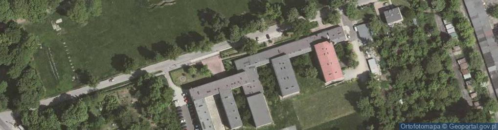 Zdjęcie satelitarne Branżowa Szkoła Specjalna I Stopnia Nr 12 W Krakowie