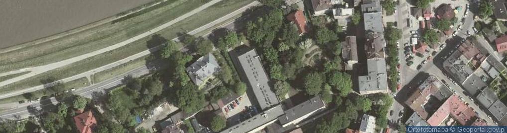 Zdjęcie satelitarne Branżowa Szkoła Specjalna I Stopnia Nr 33 W Krakowie