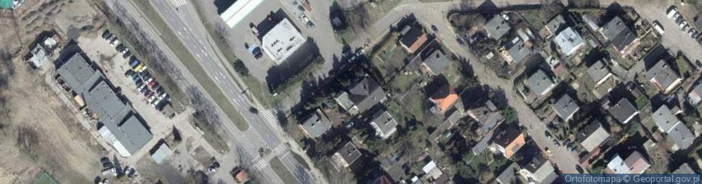Zdjęcie satelitarne Centrum Kształcenia Plejada Zasadnicza Szkoła Zawodowa Dla Dorosłych W Szczecinie