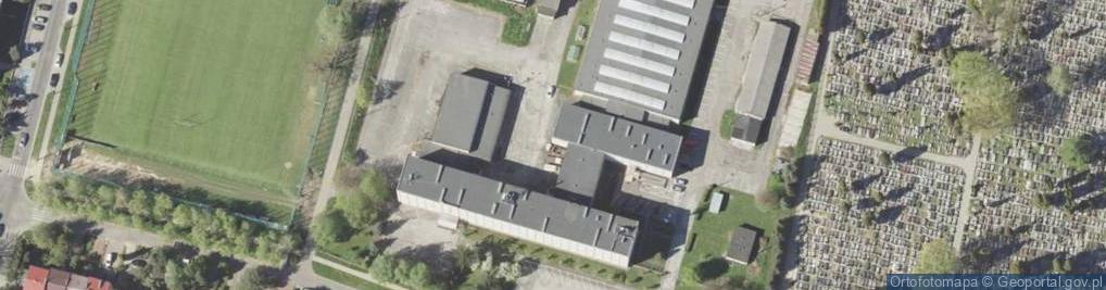 Zdjęcie satelitarne Lubelskie Centrum Kształcenia Zawodowego i Ustawicznego