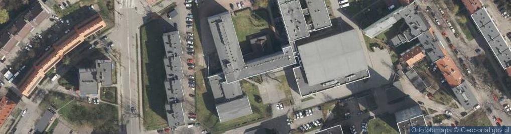 Zdjęcie satelitarne Niepubliczne Policealne Studium Kształcenia Zawodowego Dorosłyc