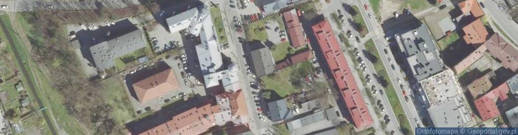 Zdjęcie satelitarne Policealna Szkoła Pracowników Służb Medycznych i Społecznych im. J. Wolskiej