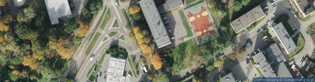 Zdjęcie satelitarne Policealne Studium Zawodowe w Zespole Szkół Zawodowych