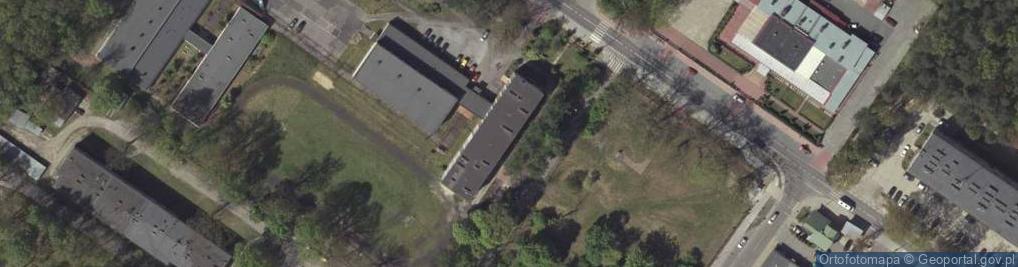 Zdjęcie satelitarne Zasadnicza Szkoła Zawodowa W Poniatowej