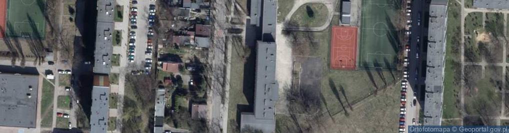 Zdjęcie satelitarne Zasadnicza Szkoła Zawodowa