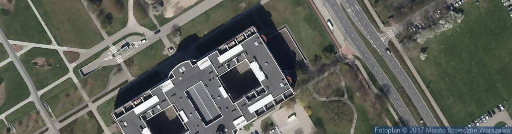 Zdjęcie satelitarne Szkoła Główna Gospodarstwa Wiejskiego, Wydział Technologii Drewn