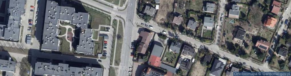 Zdjęcie satelitarne Leader School Nowoczesne Metody Nauczania