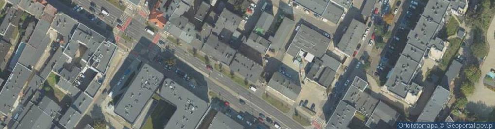 Zdjęcie satelitarne Centrum Doskonalenia Nauczycieli Towarzystwa Wiedzy Powszechnej