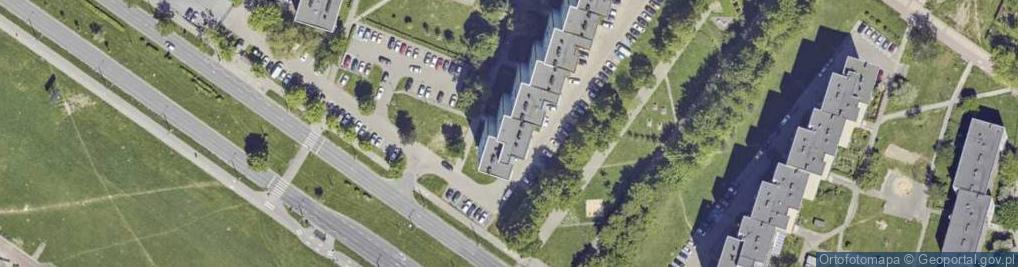 Zdjęcie satelitarne Centrum Edukacji Regionalnej Unii Europejskiej 'Interccom'