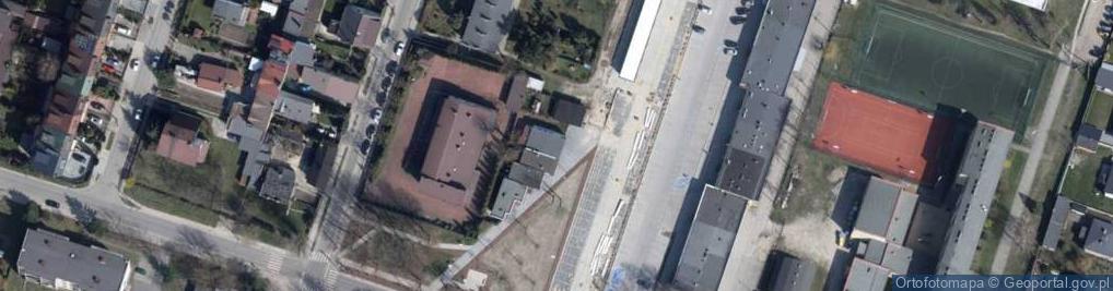 Zdjęcie satelitarne Centrum Języków Obcych ,,jodar'