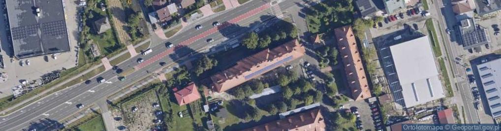 Zdjęcie satelitarne Centrum Kształcenia Praktycznego