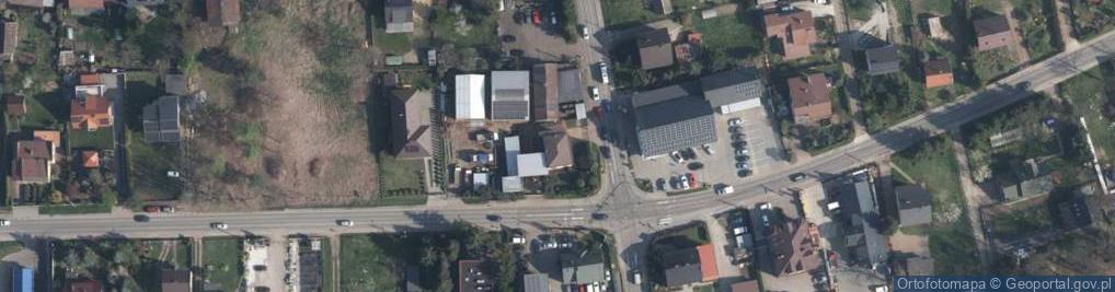 Zdjęcie satelitarne Chic Warsaw Placówka Kształcenia Ustawicznego