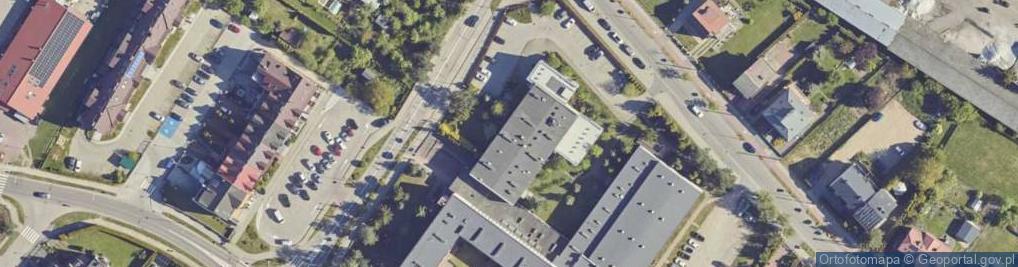 Zdjęcie satelitarne Działdowskie Centrum Edukacji I Kształcenia Ustawicznego Dar