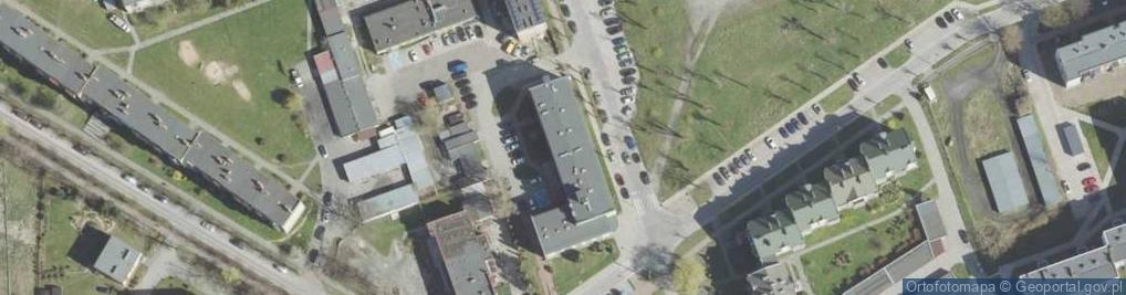 Zdjęcie satelitarne Niepubliczna Placówka Kształcenia Ustawicznego Spectra - Szkolenia Specjalistyczne