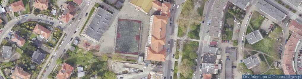 Zdjęcie satelitarne Ośrodek Doskonalenia Nauczycieli