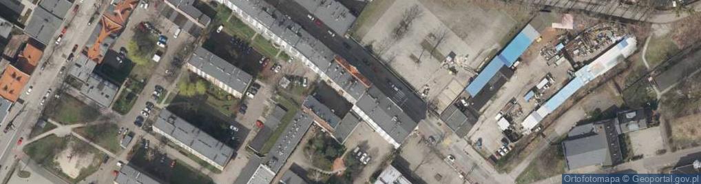 Zdjęcie satelitarne Ośrodek Obsługi Spawalnictwa Krajowego Instytutu Spawalnictwa