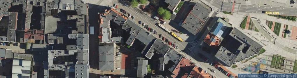 Zdjęcie satelitarne Ośrodek Szkolenia Kierowców Silesia