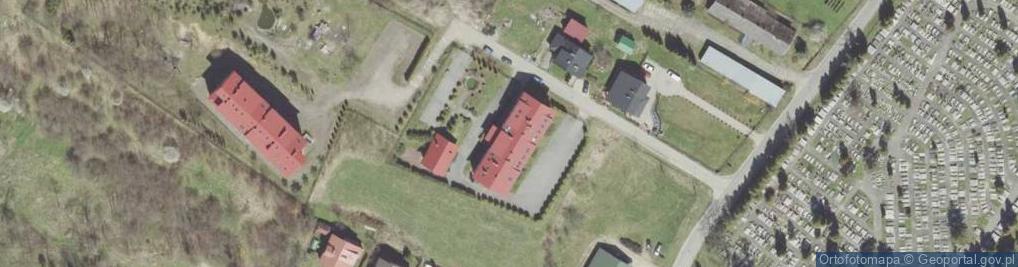 Zdjęcie satelitarne Podkarpackie Centrum Doskonalenia I Doradztwa