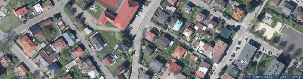 Zdjęcie satelitarne Regionalny Ośrodek Doskonalenia Kadr Not-Fsnt