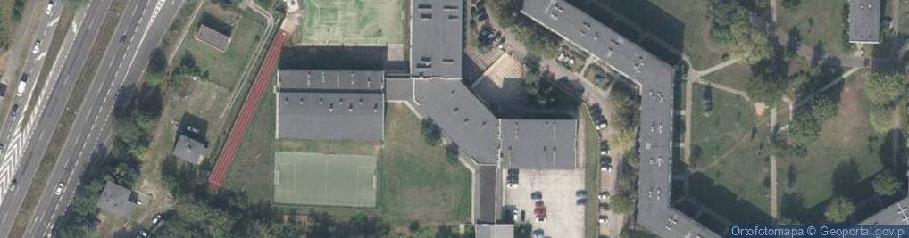 Zdjęcie satelitarne Wielkopolski Ośrodek Edukacji Ustawicznej