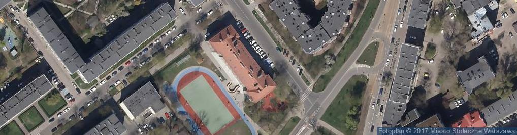 Zdjęcie satelitarne Filia Szkoły Podstawowej Nr 258 W Warszawie