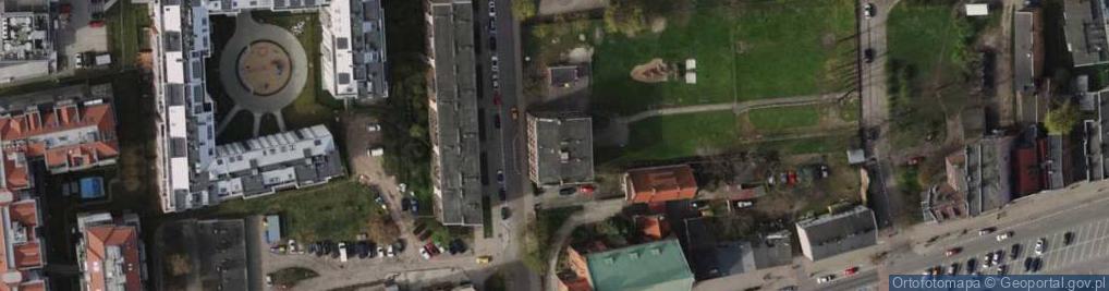 Zdjęcie satelitarne Gdańska Szkoła Podstawowa 'Lingwista' Im. Zjednoczonej Europy