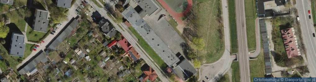 Zdjęcie satelitarne Gdańska Szkoła Szermierki - Szkoła Podstawowa Nr 70 Z Oddziałami Sportowymi W Gdańsku