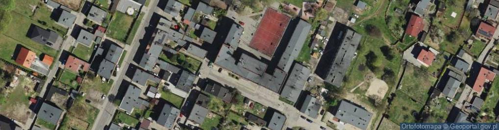 Zdjęcie satelitarne Miejska Szkoła Podstawowa Nr 12 Im.jana Demarczyka