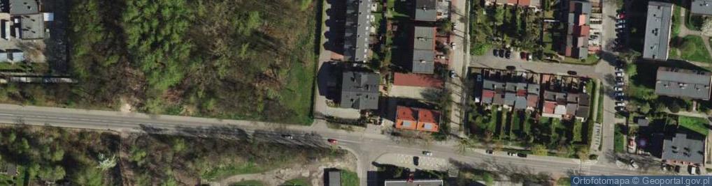 Zdjęcie satelitarne Niepubliczna Szkoła Podstawowa ' Niebieski Zakątek' Z Oddziałami Integracyjnymi I Specjalnymi W Chorzowie