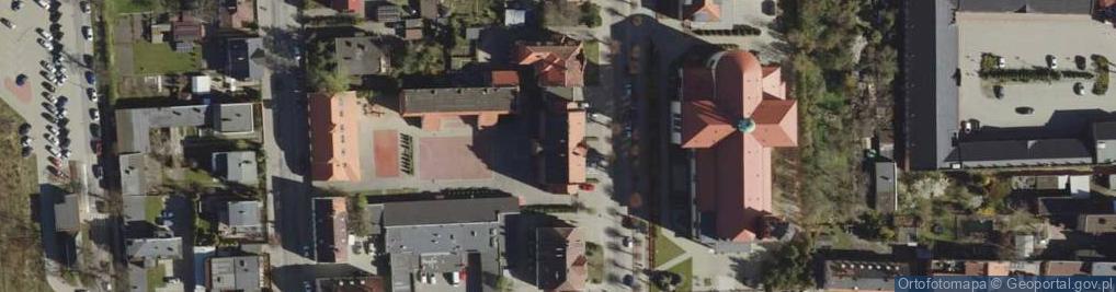 Zdjęcie satelitarne Niepubliczna Szkoła Podstawowa Im. T. Kościuszki W Jarocinie