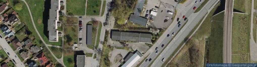 Zdjęcie satelitarne Podstawowa Szkoła Społeczna 'Niedźwiednik'