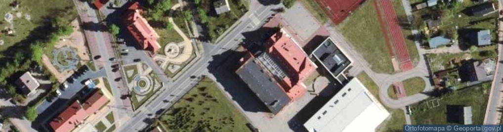 Zdjęcie satelitarne Publiczna Szkoła Podstawowa Im. Adama Chętnika W Jednorożcu
