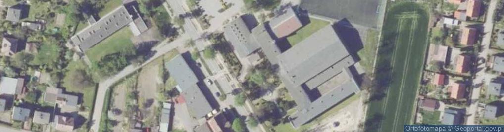 Zdjęcie satelitarne Publiczna Szkoła Podstawowa Im. Jana Pawła II W Tułowicach
