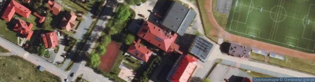 Zdjęcie satelitarne Publiczna Szkoła Podstawowa Im. Kazimierza Stefanowicza W Myszyńcu
