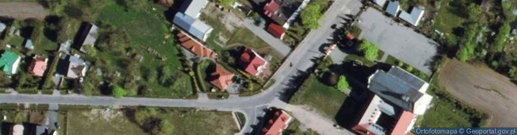 Zdjęcie satelitarne Publiczna Szkoła Podstawowa Imienia Jana Pawła II W Zarębach Kościelnych