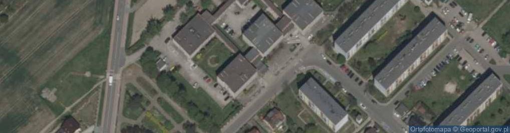 Zdjęcie satelitarne Publiczna Szkoła Podstawowa Nr 3 Im. Władysława Sikorskiego W Zdzieszowicach