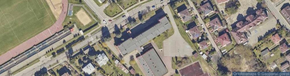Zdjęcie satelitarne Publiczna Szkoła Podstawowa Nr 4 Im. Jana Pawła II W Krasnymstawie