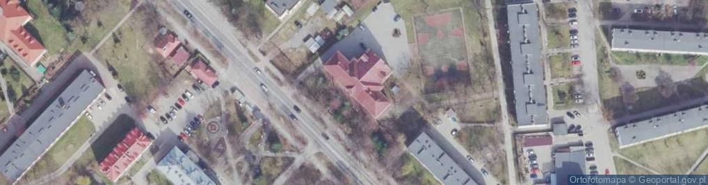 Zdjęcie satelitarne Publiczna Szkoła Podstawowa nr 4