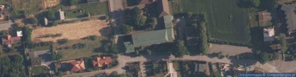 Zdjęcie satelitarne SP im. Jana Pawła II