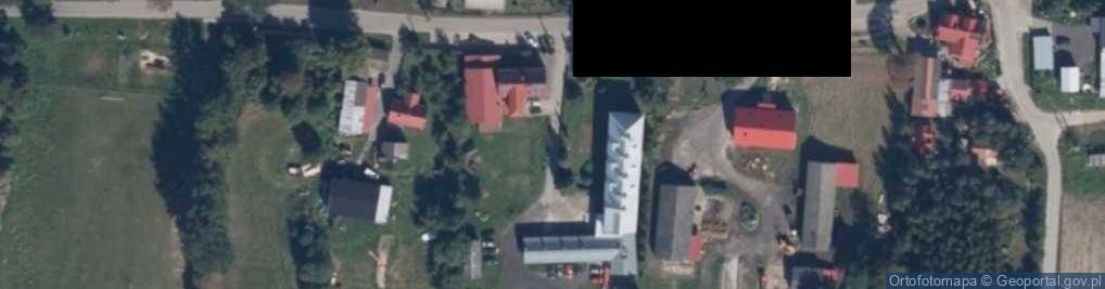 Zdjęcie satelitarne SP im. Kresowian w Rodowie