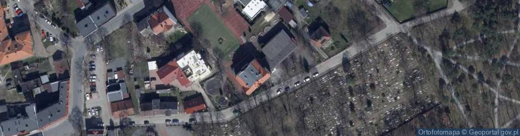 Zdjęcie satelitarne SP nr 1 im. Powstańców Śląskich