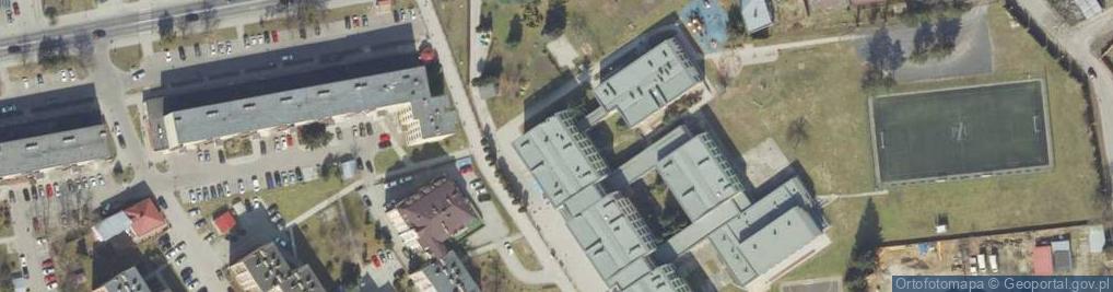 Zdjęcie satelitarne SP nr 16 im. Orląt Lwowskich