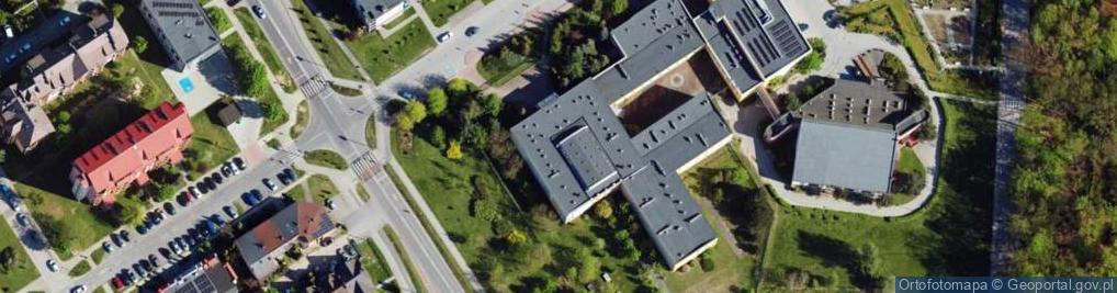 Zdjęcie satelitarne SP nr 5 im. Mikołaja Kopernika