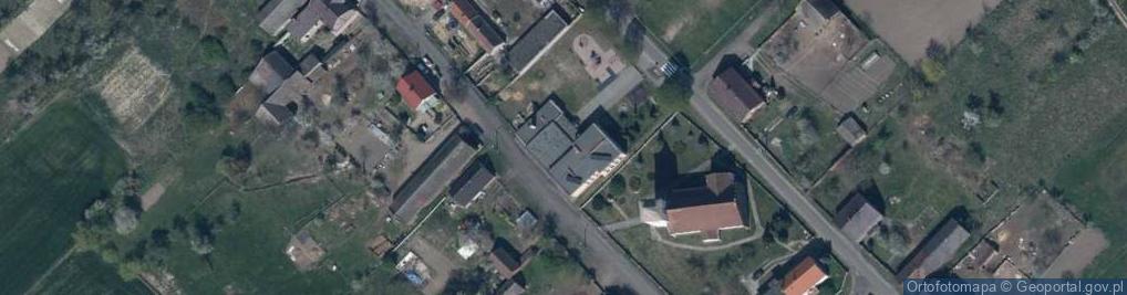 Zdjęcie satelitarne SP w Grabicach, filia w Strzegowie