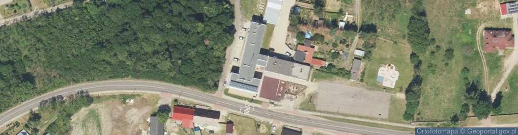 Zdjęcie satelitarne SP w Niegosławiu
