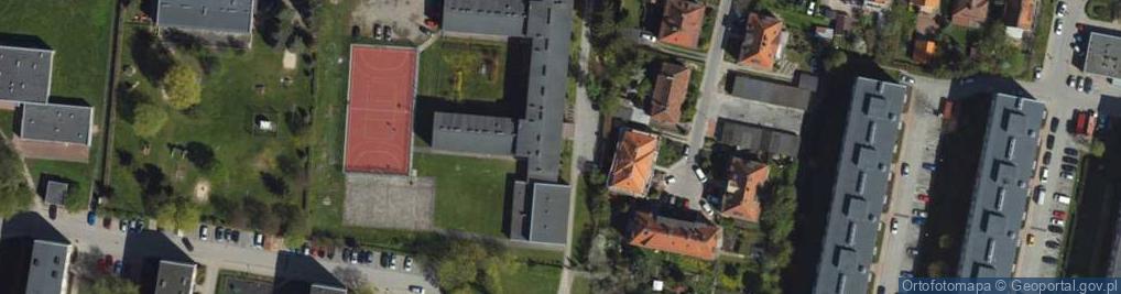 Zdjęcie satelitarne Specjalny Ośrodek Szkolno-Wychowawczy Nr 1 W Elblągu- Szkoła Podstawowa Specjalna Im. Towarzystwa Przyjaciół Dzieci