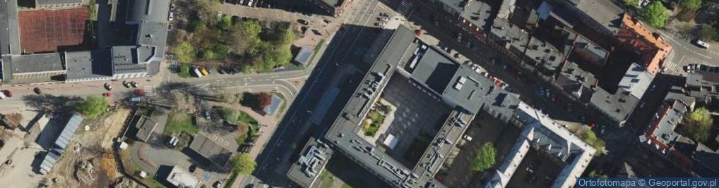 Zdjęcie satelitarne Społeczna Szkoła Podstawowa Nr 1 Im. Stanisława Konarskiego Społecznego Towarzystwa Oświatowego W Katowicach