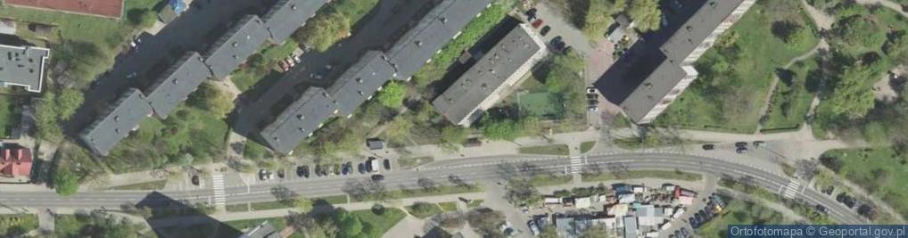 Zdjęcie satelitarne Społeczna Szkoła Podstawowa Nr 1 Społecznego Towarzystwa Oświatowego W Białymstoku